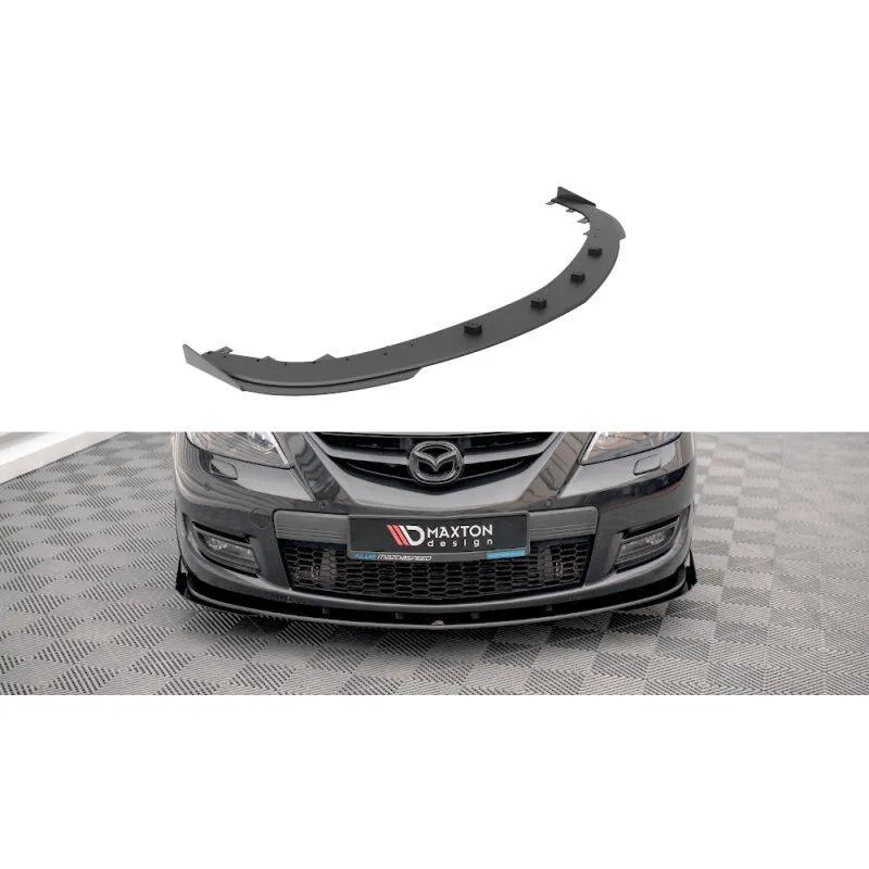 Maxton Street Pro Lame Du Pare Chocs Avant V 1 Flaps Mazda 3 MPS