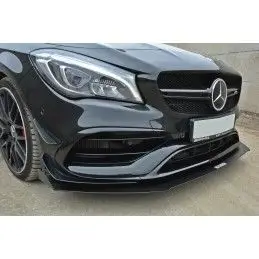 Maxton - SPORT Lame Pare-Chocs Avant V.1 Mercedes CLA A45 AMG C117 Facelift, ME-CLA-117F-AMG-CNC-FD1A Maxtondesign.fr