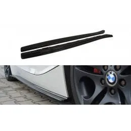 Maxton - RAJOUTS DES BAS DE CAISSE POUR BMW Z4 E85 / E86 (AVANT FACELIFT) Noir Brillant