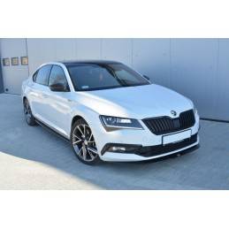 Maxton - Cadres Pour Lumières Skoda Superb Mk3 Noir Brillant