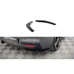 Maxton - LAME DU PARE CHOCS ARRIERE BMW 1 F20/F21 M-Power (APRES FACELIFT) Noir Brillant