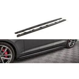 Maxton - Set Des Diffuseur Des Bas De Caisse Audi S5 / A5 S-Line F5 Sportback Noir Brillant