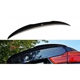 Maxton - SPOILER CAP BMW 4 F32 M-Performance Noir Brillant