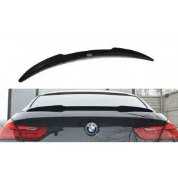 Maxton - SPOILER CAP BMW 6 Gran Coupé MPACK Noir Brillant