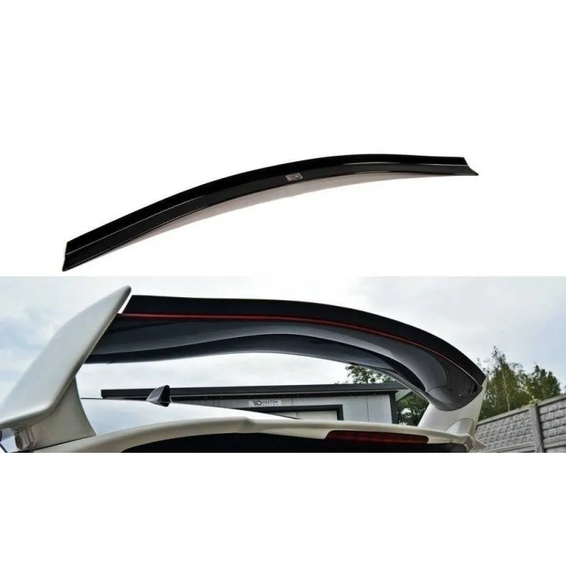 Maxton Spoiler Cap N Honda Civic Ix Type R Noir Brillant