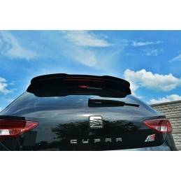 Maxton - SPOILER CAP SEAT LEON III CUPRA Noir Brillant