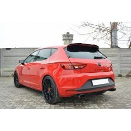 Maxton - SPOILER CAP SEAT LEON III CUPRA Noir Brillant