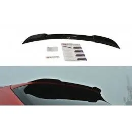 Maxton - Spoiler Cap Audi A4 / S4 / A4 S-LINE B9 AVANT Noir Brillant