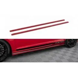 Maxton - SET DES DIFFUSEUR DES BAS DE CAISSE VW GOLF Mk7 GTI CLUBSPORT Rouge