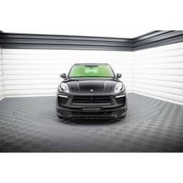 Maxton - Lame Du Pare-Chocs Avant Porsche Macan GTS Mk1 Facelift 2, PO-MA-1F-GTS-FD1G+FD1RG Maxtondesign.fr