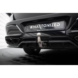 Maxton - Central Arriere Splitter (avec une barre verticale) BMW M760e G70, BM-7-G70-M760E-RSD1G+RD1G Maxtondesign.fr