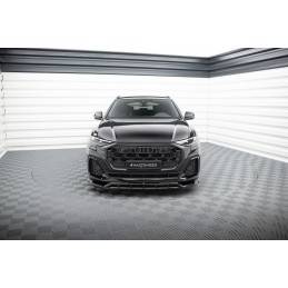 Maxton - Lame Du Pare-Chocs Avant Audi SQ8 / Q8 S-Line Mk1 Facelift, AU-Q8-1F-SLINE-FD1G+FD1RG Maxtondesign.fr