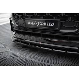 Maxton - Lame Du Pare-Chocs Avant Audi SQ8 / Q8 S-Line Mk1 Facelift, AU-Q8-1F-SLINE-FD1G+FD1RG Maxtondesign.fr