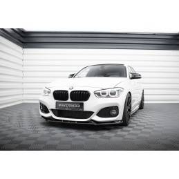 Maxton - Lame Du Pare-Chocs Avant V.5 BMW 1 M-Pack / M140i F20 Facelift, BM-1-F20F-M-FD5G Maxtondesign.fr