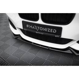 Maxton - Lame Du Pare-Chocs Avant V.5 BMW 1 M-Pack / M140i F20 Facelift, BM-1-F20F-M-FD5G Maxtondesign.fr