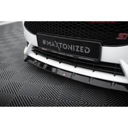 Maxton - Lame Du Pare-Chocs Avant V.6 + Flaps Ford Fiesta ST Mk7 Facelift, FO-FI-7F-ST-FD6G+FSF1B Maxtondesign.fr