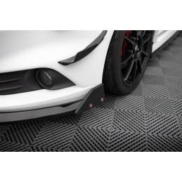 Maxton - Lame Du Pare-Chocs Avant V.6 + Flaps Ford Fiesta ST Mk7 Facelift, FO-FI-7F-ST-FD6G+FSF1B Maxtondesign.fr