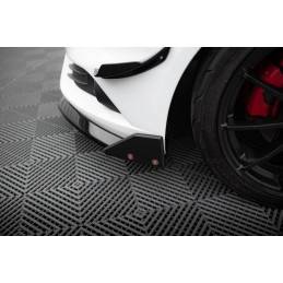 Maxton - Lame Du Pare-Chocs Avant V.6 + Flaps Ford Fiesta ST Mk7 Facelift, FO-FI-7F-ST-FD6G+FSF1B Maxtondesign.fr