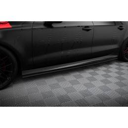 Maxton - Street Pro Rajouts Des Bas De Caisse Audi A7 S-Line C7 Noir, AUA7C7SLINECNC-SD1B Maxtondesign.fr