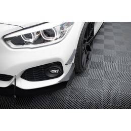 Maxton - Ailes de pare-chocs avant (Canards) BMW 1 M-Pack / M140i F20 Facelift, BM-1-F20F-M-CAN1 Maxtondesign.fr