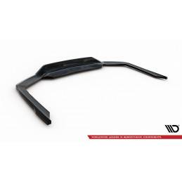 Maxton - Arriere Splitter (avec une barre verticale) V.2 BMW 7 G11 M-Pack Facelift, BM-7-11F-MPACK-RD3G+RD4G Maxtondesign.fr