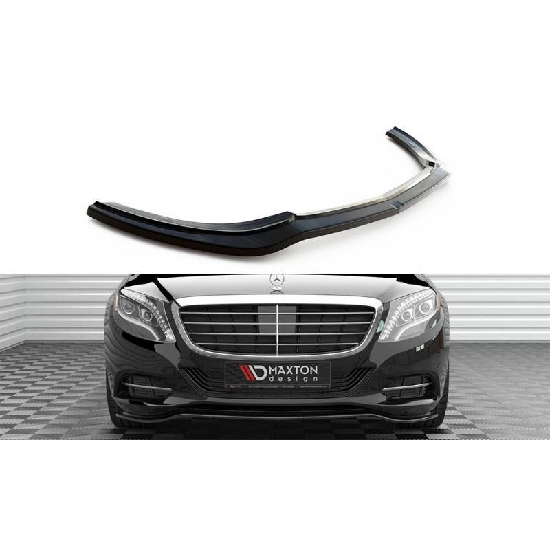 Maxton - Lame Du Pare-Chocs Avant V.1 Mercedes-Benz S W222, ME-S-222-FD1G Maxtondesign.fr