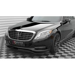 Maxton - Lame Du Pare-Chocs Avant V.1 Mercedes-Benz S W222, ME-S-222-FD1G Maxtondesign.fr