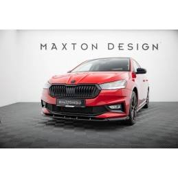 Maxton - Lame Du Pare-Chocs Avant Skoda Fabia Mk4, SK-FA-4-FD1G Maxtondesign.fr