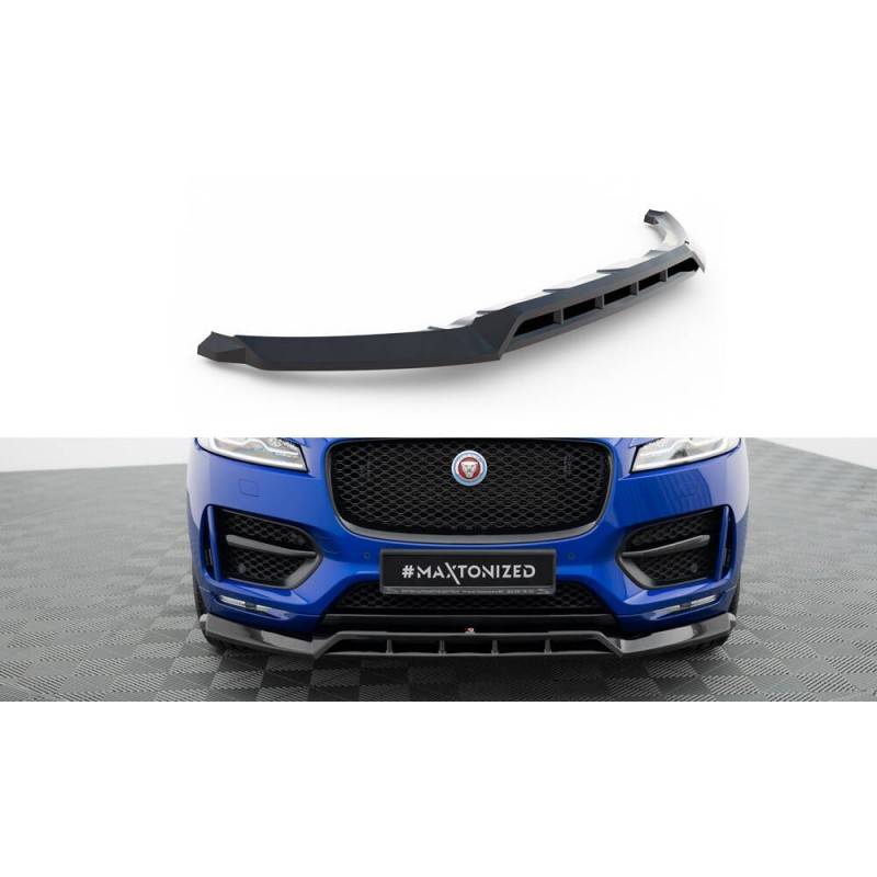 Maxton - Lame Du Pare-Chocs Avant Jaguar F-Pace R-Sport Mk1, JA-FP-1-RSPORT-FD1G+FD1RG Maxtondesign.fr