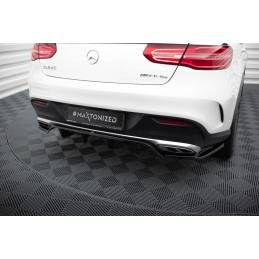 Maxton - Arriere Splitter (avec une barre verticale) Mercedes-AMG GLE 43 Coupe C292, ME-GLE-C292-43-RD1G+RD2G Maxtondesign.fr