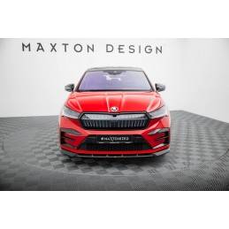 Maxton - Lame Du Pare-Chocs Avant Skoda Enyaq Coupe iV RS, SK-EN-1-RS-C-FD1G Maxtondesign.fr